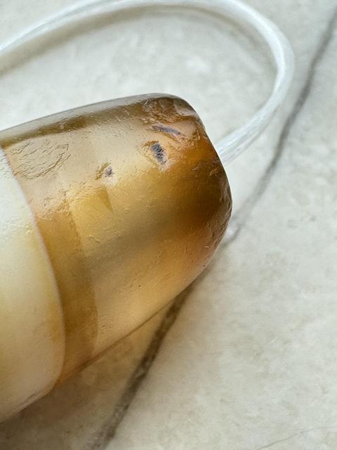 古玩雜項纏絲瑪瑙真品鑒賞圖