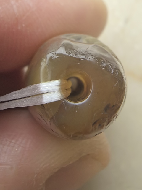 古玩雜項纏絲瑪瑙真品鑒賞圖