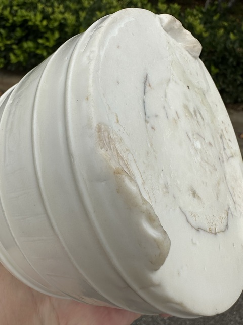 古玩陶瓷清早期 德化窯三足爐真品鑒賞圖