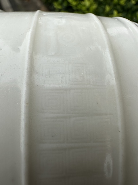 古玩陶瓷清早期 德化窯三足爐真品鑒賞圖