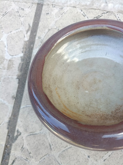 古玩陶瓷紅釉洗真品鑒賞圖