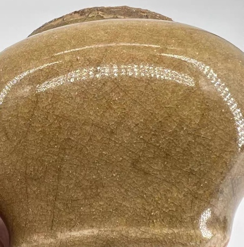 古玩陶瓷龍泉窯蓋罐真品鑒賞圖