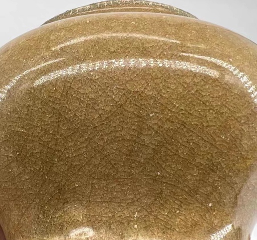 古玩陶瓷龍泉窯蓋罐真品鑒賞圖