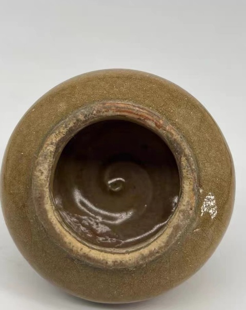 古玩陶瓷龍泉窯蓋罐真品鑒賞圖