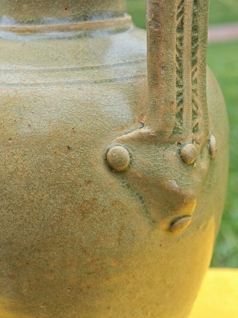 古玩陶瓷洪州窯青釉執(zhí)壺真品鑒賞圖