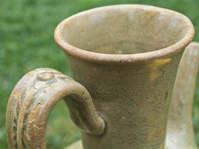 古玩陶瓷洪州窯青釉執(zhí)壺真品鑒賞圖