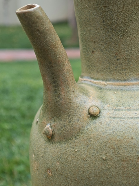 古玩陶瓷洪州窯青釉執(zhí)壺真品鑒賞圖