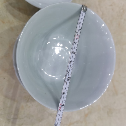 古玩陶瓷青花加彩人物紋三才蓋杯真品鑒賞圖