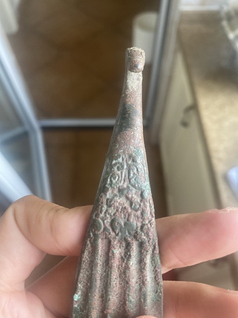 古玩銅器戰(zhàn)國·琵琶??真品鑒賞圖