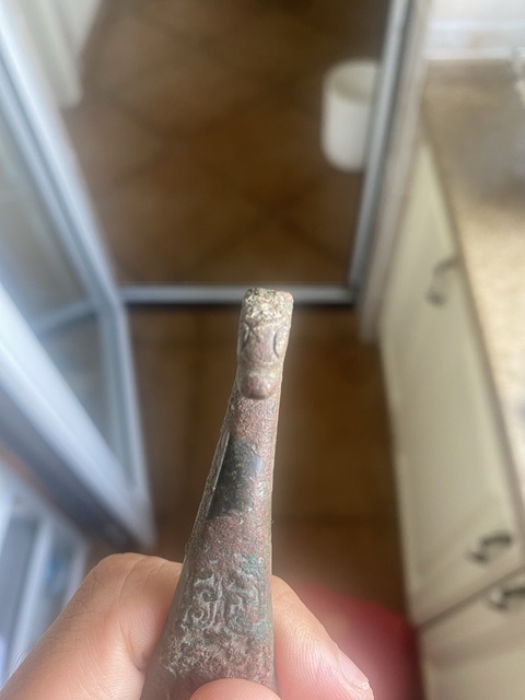 古玩銅器戰(zhàn)國·琵琶??真品鑒賞圖