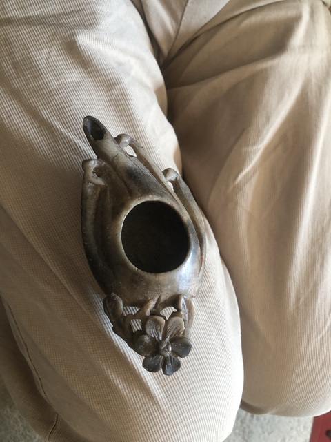 古玩玉器壽山石雕“水盂”真品鑒賞圖