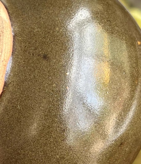 古玩陶瓷茶葉末釉罐真品鑒賞圖