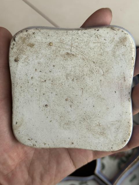 古玩陶瓷人物紋粉彩九攢盤真品鑒賞圖