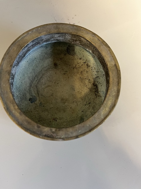 古玩銅器銅爐真品鑒賞圖