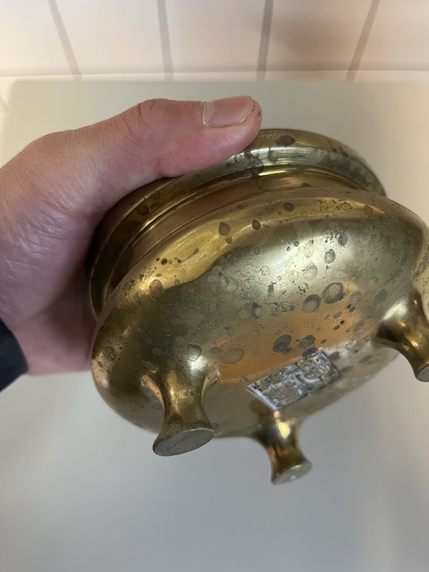 古玩銅器銅爐真品鑒賞圖