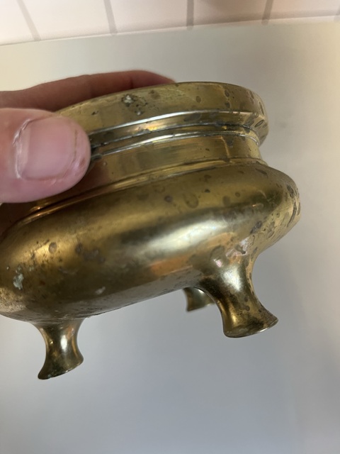 古玩銅器銅爐真品鑒賞圖