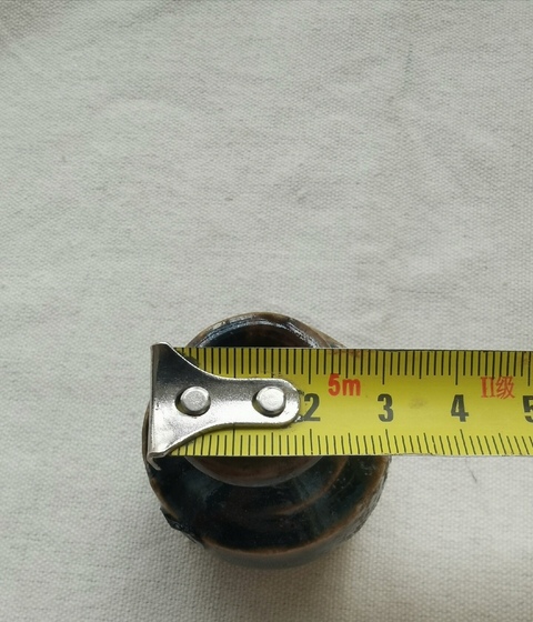 古玩陶瓷黑釉小瓶真品鑒賞圖