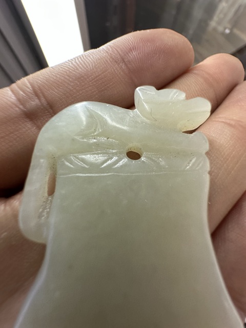 古玩玉器府上有壽真品鑒賞圖