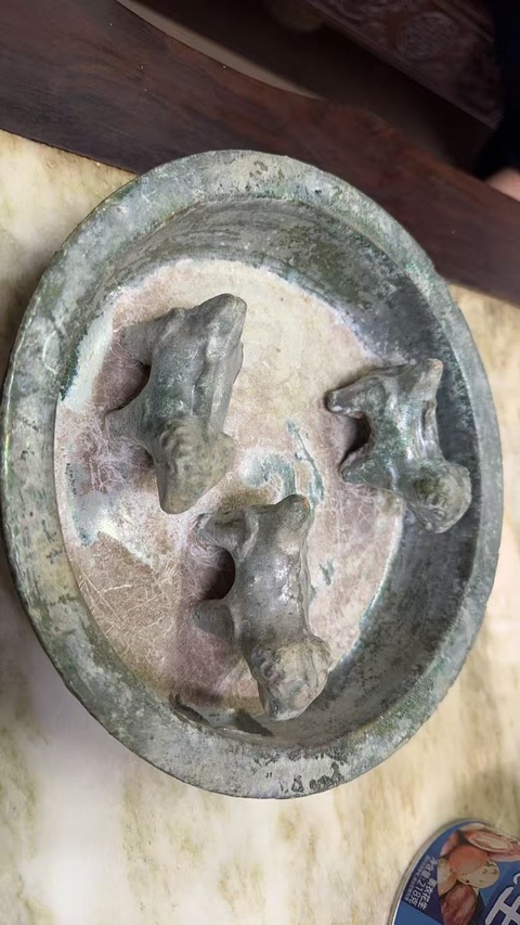 古玩陶瓷漢·三陽開泰拍賣，當(dāng)前價(jià)格4800元