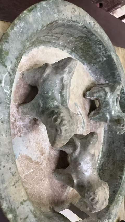 古玩陶瓷漢·三陽開泰拍賣，當(dāng)前價(jià)格4800元