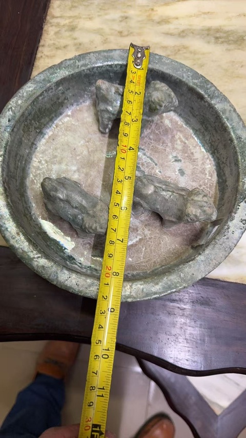 古玩陶瓷漢·三陽開泰拍賣，當(dāng)前價(jià)格4800元