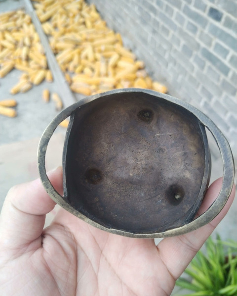 古玩銅器銅爐真品鑒賞圖