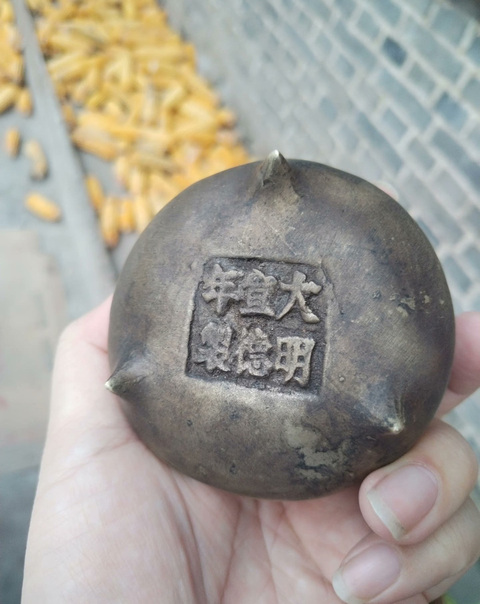 古玩銅器銅爐真品鑒賞圖