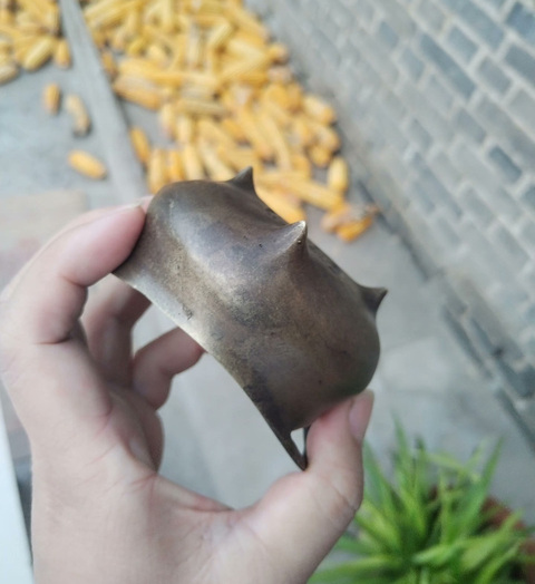 古玩銅器銅爐真品鑒賞圖