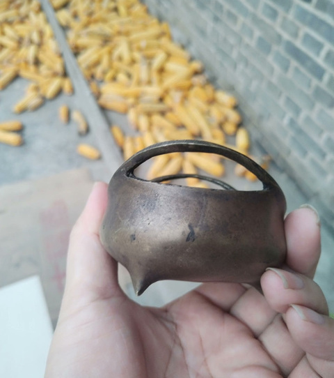 古玩銅器銅爐真品鑒賞圖