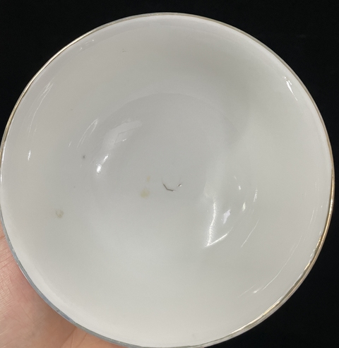 古玩陶瓷民國-粉彩花卉紋碗（官窯款式）拍賣，當前價格1699元