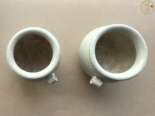 古玩陶瓷青白瓷鳥食罐真品鑒賞圖