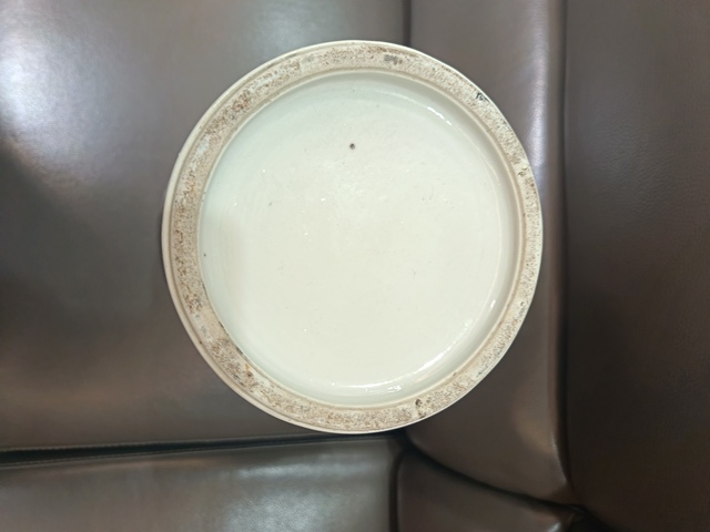 古玩陶瓷五彩刀馬人物觀音瓶真品鑒賞圖