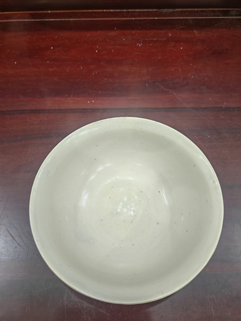 古玩陶瓷洪武青白釉碗一對真品鑒賞圖