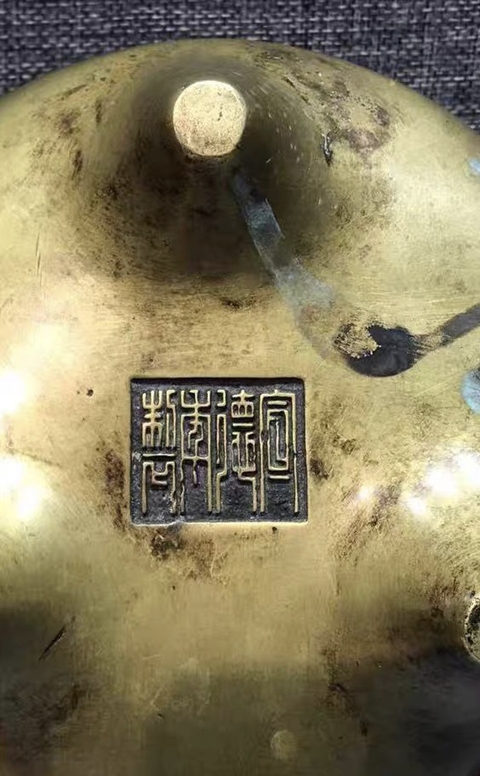 古玩銅器銅爐真品鑒賞圖