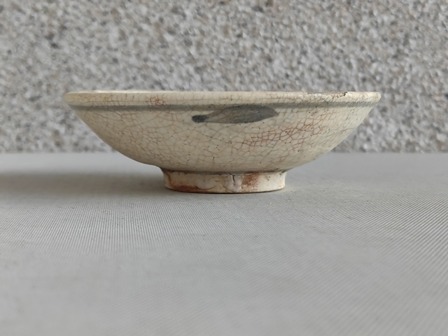 古玩陶瓷青花花卉紋碗真品鑒賞圖