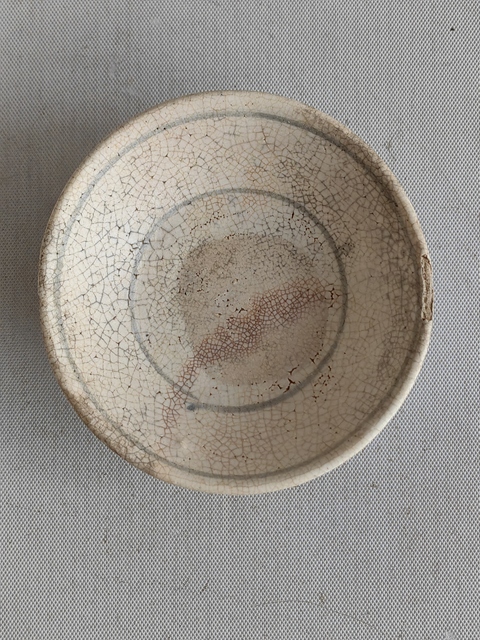 古玩陶瓷青花花卉紋碗真品鑒賞圖