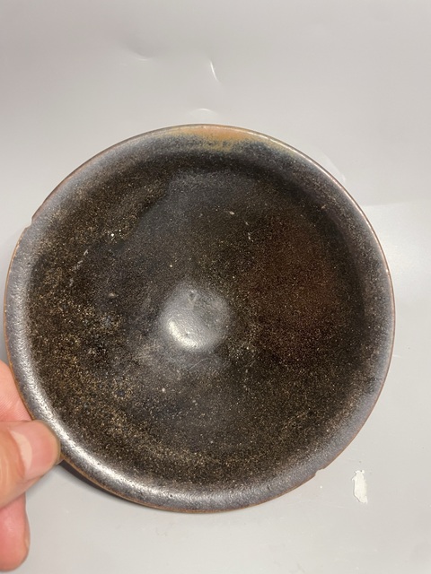 古玩陶瓷耀州窯斗笠盞拍賣，當前價格1500元