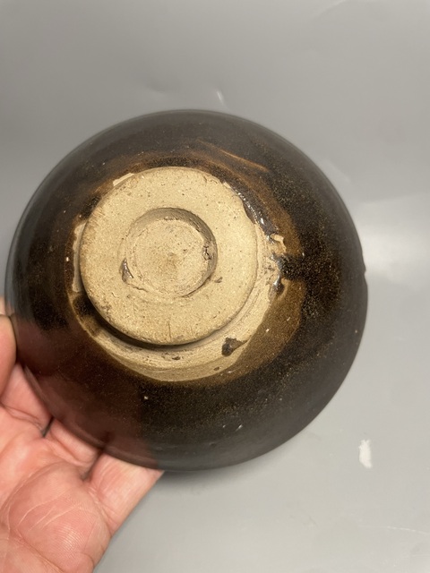 古玩陶瓷耀州窯斗笠盞拍賣，當前價格1500元