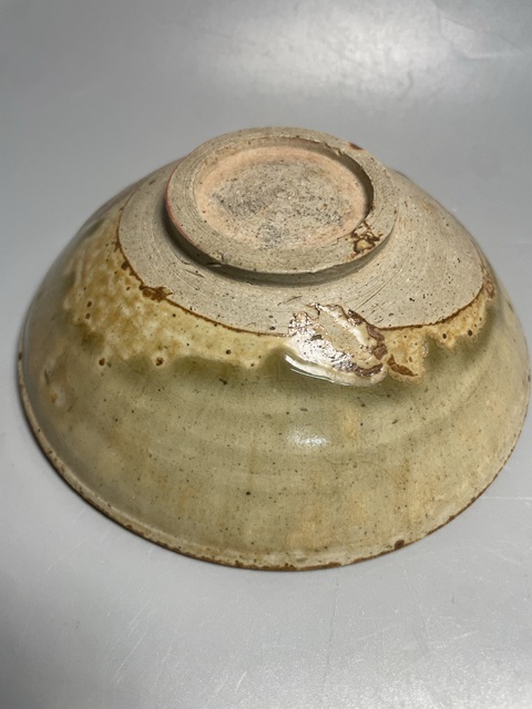 古玩陶瓷元耀州姜黃釉盞拍賣，當前價格1500元
