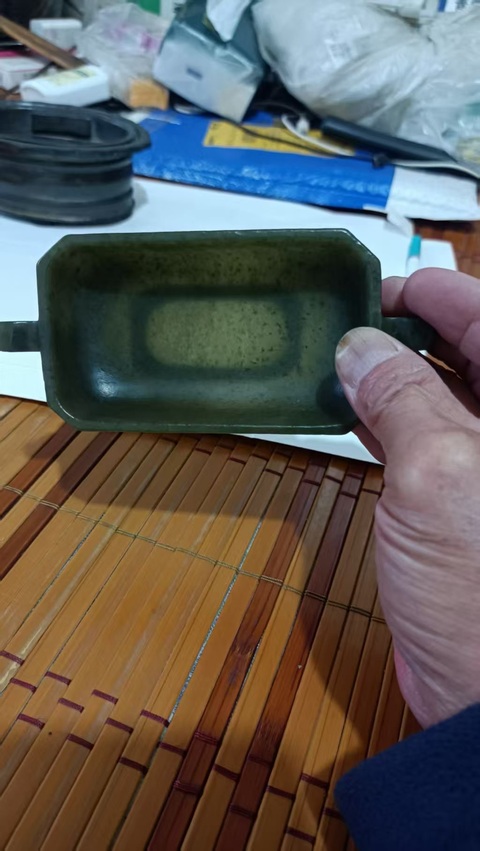 古玩玉器碧玉耳杯拍賣，當前價格5080元