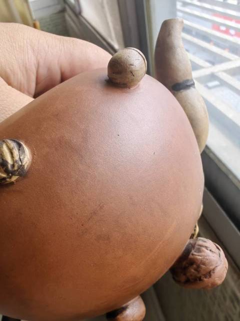 古玩雜項(xiàng)百果壺真品鑒賞圖