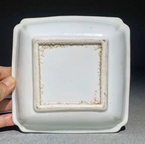 古玩陶瓷日本明治五彩花卉紋盤真品鑒賞圖