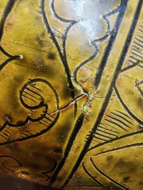 古玩陶瓷磁州窯刻花梅瓶真品鑒賞圖