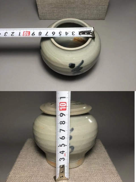 古玩陶瓷【明代】青花吉語紋蓋罐【特殊品種】【頂級釉水】【非常難得】拍賣,當前價格0元
