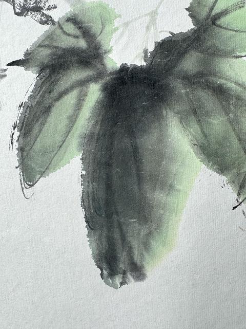 古玩字畫(huà)活潑松鼠真品鑒賞圖