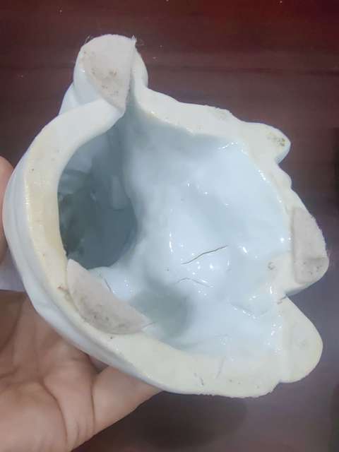 古玩陶瓷清中期書卷觀音拍賣，當前價格13000元