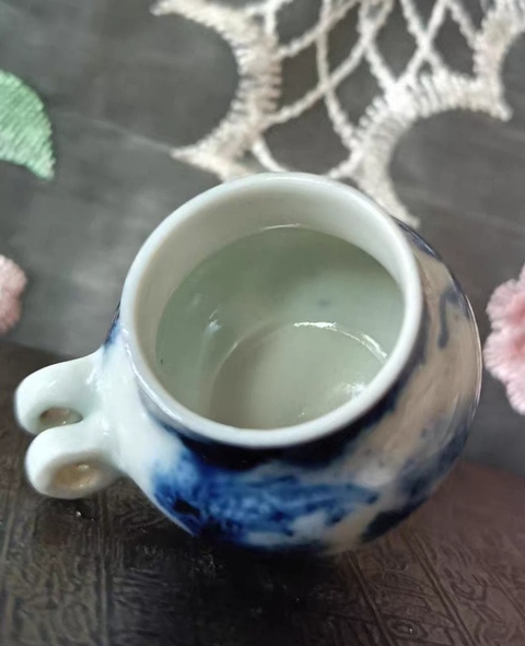 古玩陶瓷鳥(niǎo)食罐真品鑒賞圖