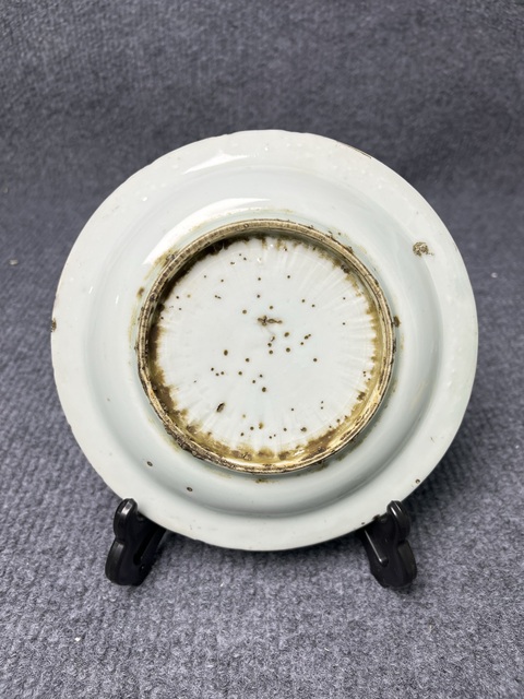 古玩陶瓷青花山水紋盤拍賣，當前價格1988元