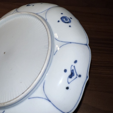 古玩陶瓷青花盤真品鑒賞圖