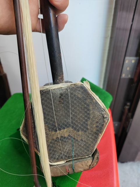 古玩雜項二胡真品鑒賞圖
